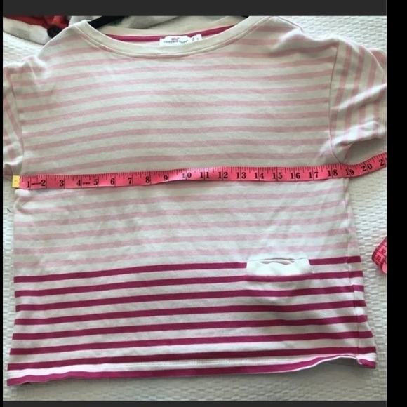 Vineyard Vines Mixed Stripe Pocket Tee - Picture 7 of 10